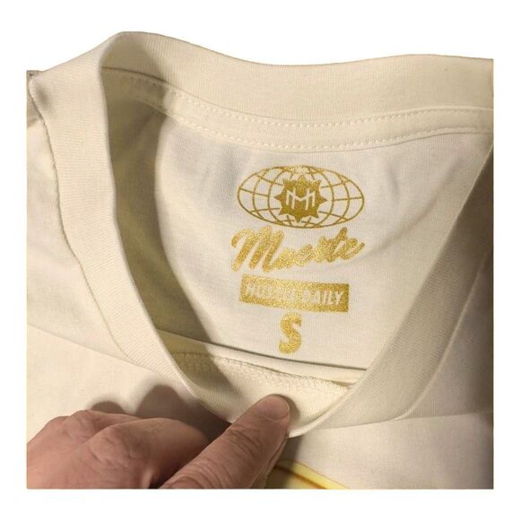 Cream Graphic T-Shirt - Picture 5 of 6